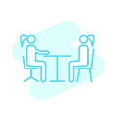 Illustration Vector graphic of employee icon template