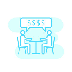 Illustration Vector graphic of employee icon template