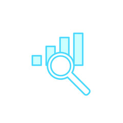 Illustration Vector graphic of analysis icon template