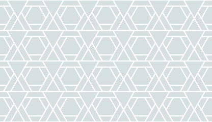 Fototapeta premium Abstract seamless pattern. with Stripes, lines. Geometric vector background. Gray and white texture. Graphic modern pattern.