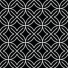 Abstract geometric seamless pattern. modern interior design, fashion textile print, wallpaper, decor panel vector illustration.