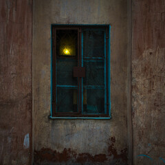Classical architecture of St. Petersburg (walls, windows, doors).