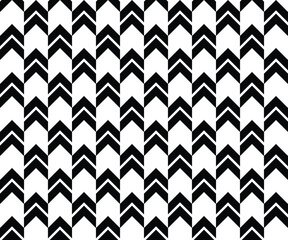 Abstract geometric seamless pattern. Black and white. Modern stylish texture. Vector background.