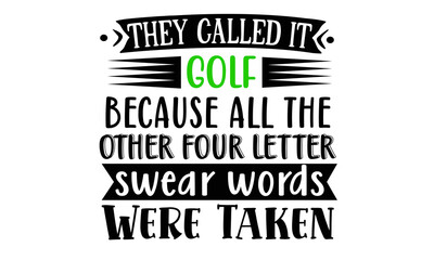 New Golf SVG Design Template