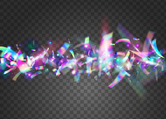 Falling Effect. Retro Colorful Decoration. Violet Metal Glitter. Webpunk Foil. Iridescent Sparkles. Light Texture. Shiny Burst. Crystal Art. Purple Falling Effect