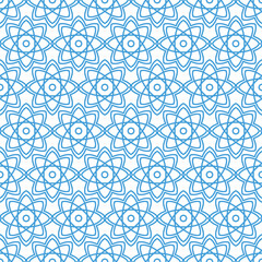 Islamic abstract ornament seamless pattern design