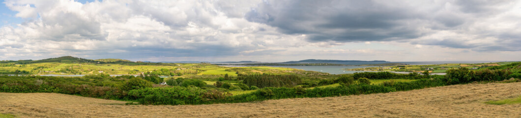Fototapeta premium Panoramic view looking from Lowertown South toward Long Island side