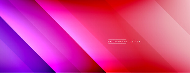 Dynamic lines abstract background. 3D shadow effects and fluid gradients. Modern overlapping forms