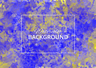 Watercolor Background, Texture Background Vector, Colorful Watercolor Background