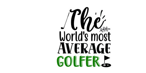 New Golf SVG Quotes Design Template