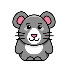 Mouse icon. Icon design. Template elements