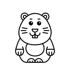 Mole icon. Icon design. Template elements