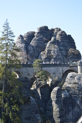 Basteibrücke in der Sächsischen Schweiz