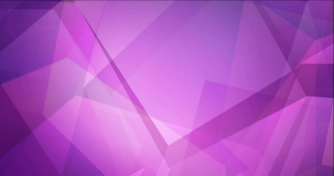 4K looping light purple, pink flowing video with hexagons. Modern abstract animation with gradient hexagons. Clip for your commercials. 4096 x 2160, 30 fps.