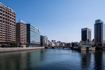 Obraz premium 福岡市那珂川風景