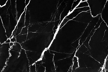 Old patterns seamless of marble surface white on black background