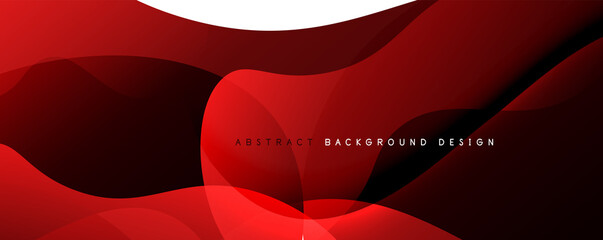 Trendy simple fluid color gradient abstract background with dynamic wave line effect. Vector Illustration For Wallpaper, Banner, Background, Card, Book Illustration, landing page