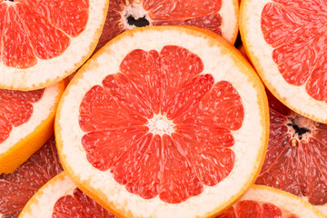 Grapefruit slices