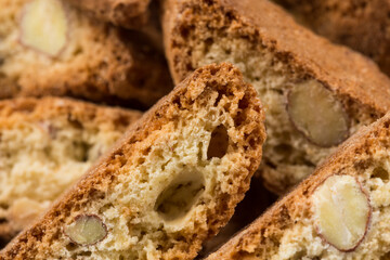 Cantuccini alla mandorla, italian cookies