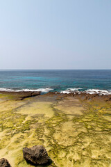 鹿児島県　沖永良部島の沖永良部西海岸