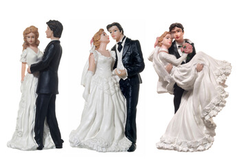small figurines for wedding cake