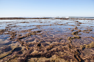 A view over the seaside at Witsand holiday resort.