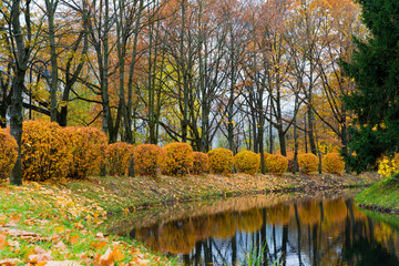 Obraz premium Parks in St. Petersburg, Russia.