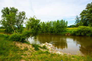 Nature reserve at Ammerlake Ammerdamm, Pähl