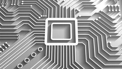 Circuit technology background with hi-tech digital data