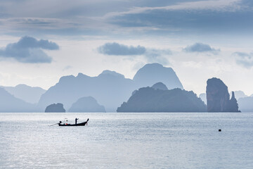 Fishing off Koh Yao Noi, Koh Yao Yai, Phuket, Thailand