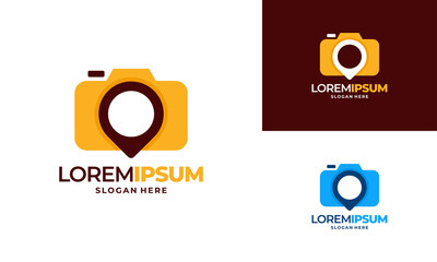 Photo Spot logo designs concept vector illustration, photography logo designs