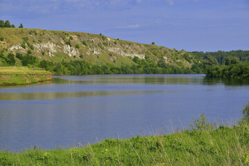 Panorama of the Sylva River Valley and the Gray Stone Mountain