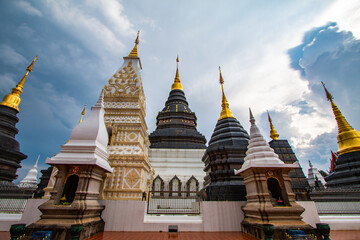 Wat Ban Den, Chiang Mai Province is beautiful.