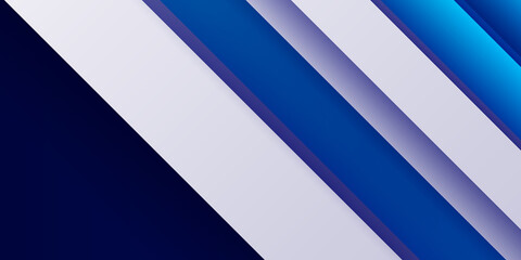 Vector abstract graphic design Banner Pattern background template. Blue white abstract background paper shine and layer element vector for presentation design. Suit for business, corporate, and card.
