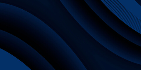 Modern dark blue abstract 3d background