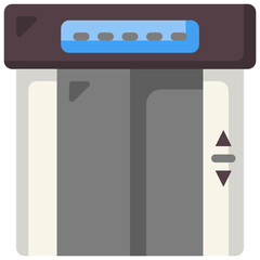 elevator flat icon