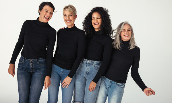 Stunning group of diverse women.