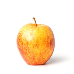 Red apple isolated on white background. Clipping path include in this image.