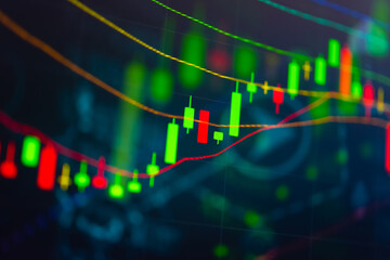 Various type of financial and investment in Bond market. i.e. ETFs, bonds, stocks, crypto currency Sustainable portfolio management, long term wealth management with risk diversification concept.