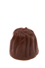 chocolate candies isolated