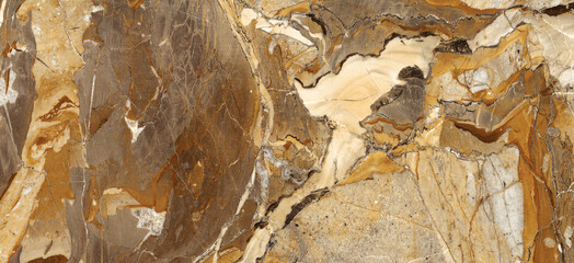 Beige marble stone with natural agate figure, glossy slab marble stone texture for digital wall and...