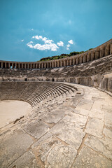 Roman amphitheater of Aspendos, Belkiz - Antalya, Turkey.