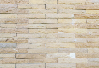 Grey and Orange grunge brick wall texture background stone tile block painted in grey light color wallpaper modern interior exterior and room backdrop design can be used as model building, house wall