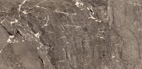 Oasis brown marble texture background with curly white veins across the base surface, glossy slab marble stone for digital wall tiles and floor tiles design, granite marble stone ceramic tile surface.