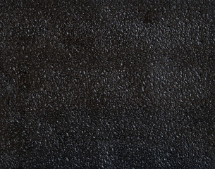 Close-up black Foam texture and background