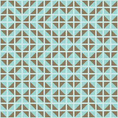 Fototapeta premium Abstract Geometric Pattern generative computational art illustration