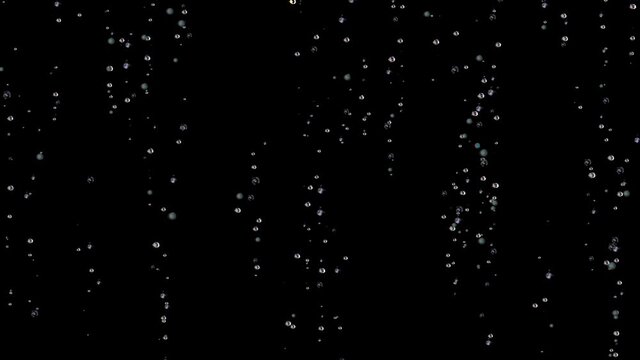 foam・bubble・bubbles・alpha channel・気泡・炭酸・バブル・シュワシュワ・シャンパンのCG映像素材（アルファチャンネル付き）・立ち上る泡・Rising bubbles