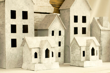 Empty old houses