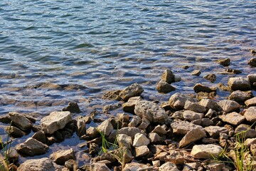 rocks on the beach