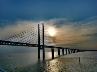Fototapeta na wymiar Öresund Brücke 